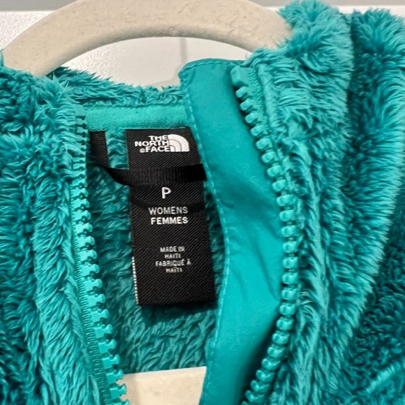 NWOT THE NORTH FACE Women's Osito ¼ Zip Hoodie, Jewel Tone Green, S - Picture 8 of 10